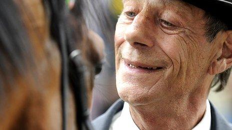 Sir Henry Cecil with Frankel