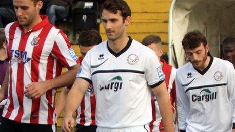 Hereford skipper Luke Graham