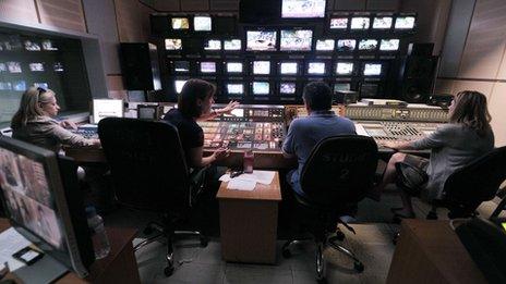 staff in a control room at the ERT headquarters