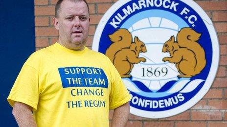 Kilmarnock supporters chief Sandy Armour