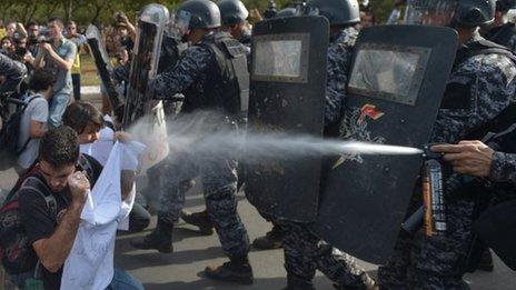 Brazil protest