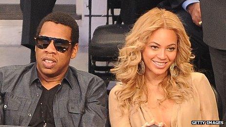 Jay-Z and Beyonce