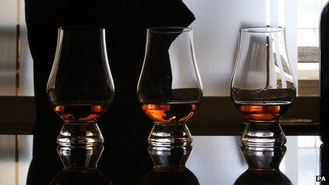 Whisky tasting