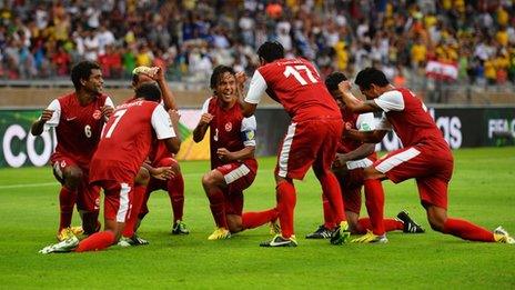 Tahiti v Nigeria