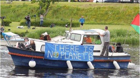 boat protest