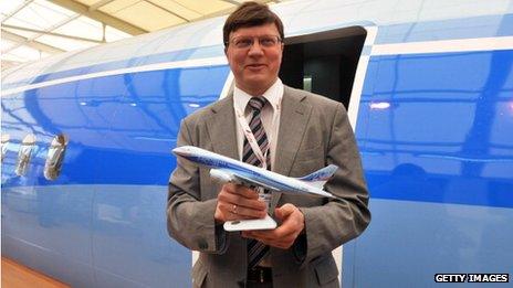 Kirill Budaev, vice president, Irkut (file photo)