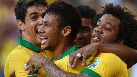 Brazil's Neymar