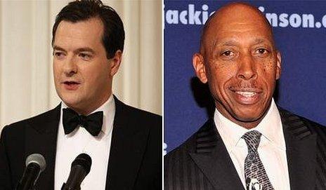 George Osborne and Jeffrey Osborne