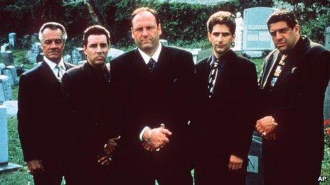 (l-r) Steve Van Zandt, James Gandolfini, Michael Imperioli and Tony Sirico