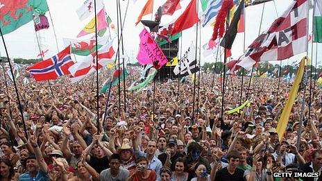 Festival crowd