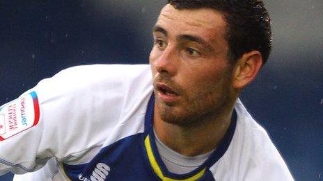 Bury midfielder David Worrall