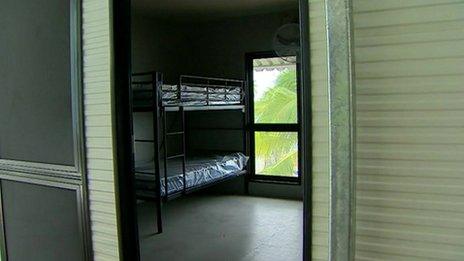 Asylum seekers' room