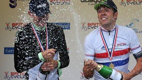 Matthew Bottril and Alex Dowsett