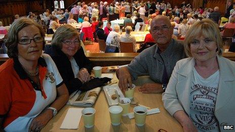 Bridgin Sharkey, Urusla Clifford, Brian McDermott and Rosemary Deeney