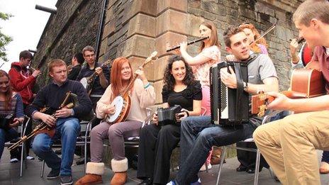 Traditional musicians