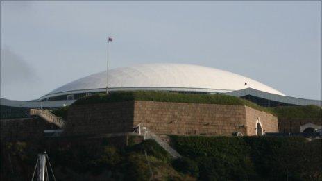 Fort Regent domed roof