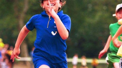 School sports day