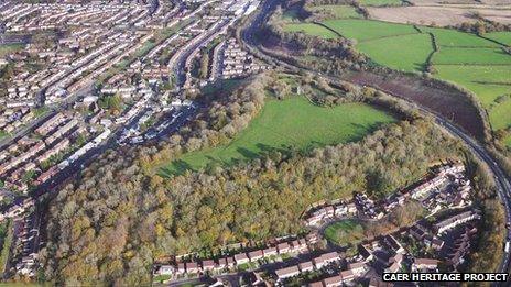 Hillfort at Ely in Cardiff