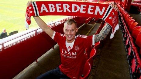 New Aberdeen signing Gregg Wylde