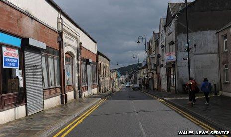 Blaina street scene