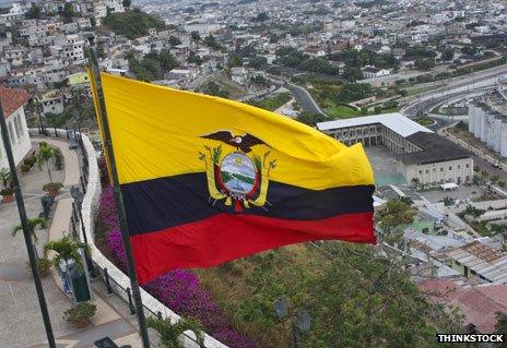 Ecuadorean flag