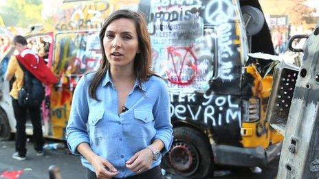 Selin Girit reports on Turkish protests