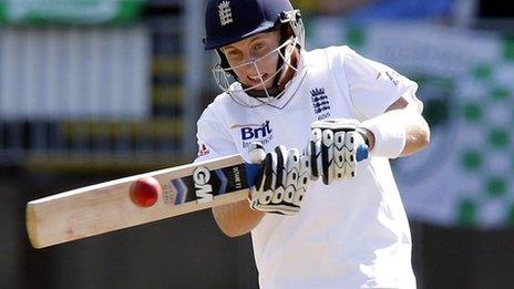 England batsman Joe Root