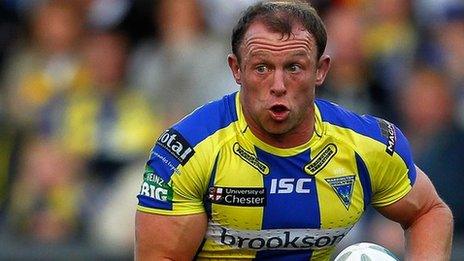 Warrington Wolves hooker Micky Higham