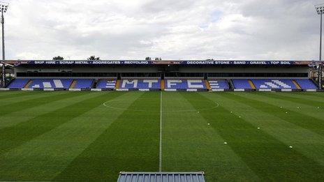 The Moss Rose, home of Macclesfield Town