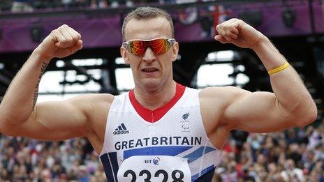 Paralympic champion Richard Whitehead