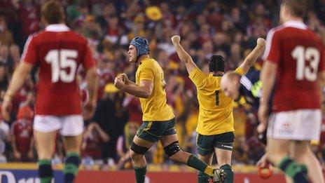 Australia v Lions