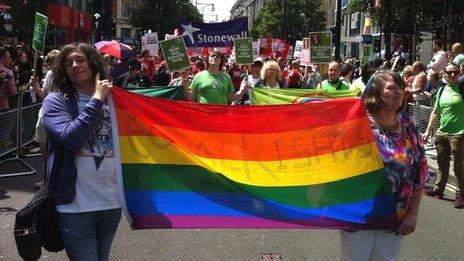 London Pride parade