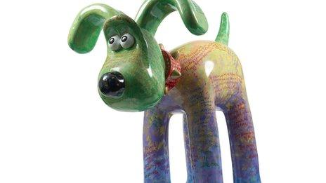 Gromit sculpture