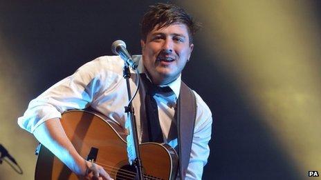 Marcus Mumford of Mumford and Sons