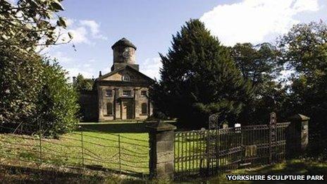 The chapel in Yorkshire Sculpture Park