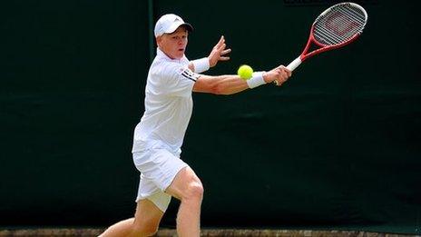 Britain's Kyle Edmund