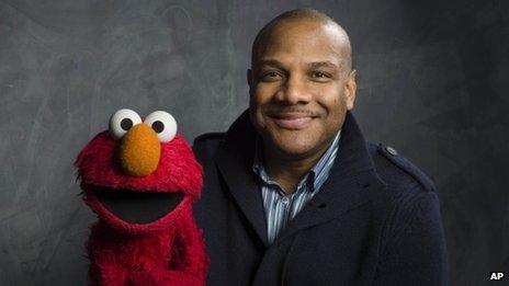 Elmo and Kevin Clash