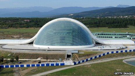 Georgia's new parliament building