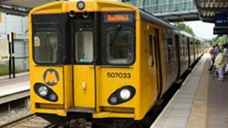 Merseyrail train