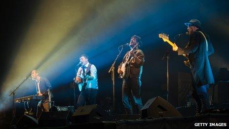 Mumford & Sons at Glastonbury