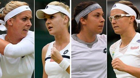 Lisicki v Radwanska and Bartoli v Flipkens