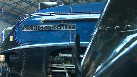 Sir Nigel Gresley engine