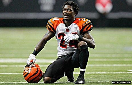 Cincinatti Bengals corner back Adam "Pacman" Jones