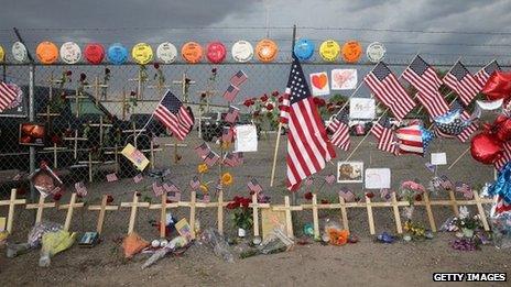 The fence of Fire Station 7 in Prescott, Arizona