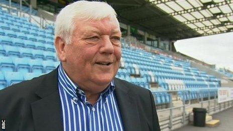 Exeter chief executive Tony Rowe.