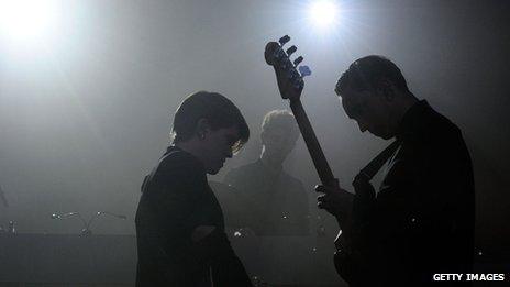 The xx on stage