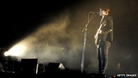 The xx on stage