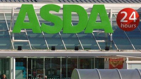 Asda shop front