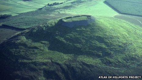 Tap o'Noth Hill fort, Aberdeenshire