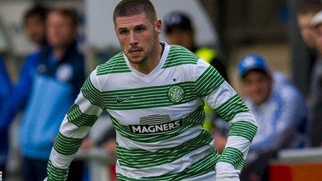 Celtic striker Gary Hooper